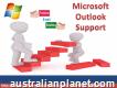 At Toll-free No. 1-800-980-183 Microsoft Outlook support