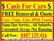 Car removal and cash for cars Sunshine Coast