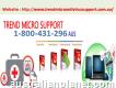 Dial trend Micro Support number. 1-800-431-296
