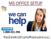 Ms Office Setup contact us on toll free number 1-800-431-296.