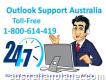 24/7 service Outlook Support Australia 1-800-614-419