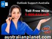 Contact professionals of Outlook Support Australia toll-free 1-800-614-419