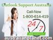 Outlook Support Australia Acquire Fast Service At 1-800-614-419