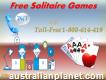 Avail game support by Free solitaire games Call 1-800-614-419