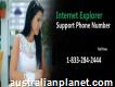 1-833-284-2444 Internet Explorer Service Number