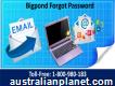 Forgot Password and Unable To Retrieve it Dial Bigpond 1-800-980-183