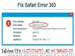 Dial 1-877-232-0717 to Fix Safari Network Error 303 on Mac