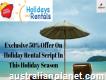 Exclusive 50% Offer On Holiday Rental Script In This Holiday Season