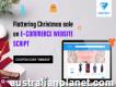 Flattering Christmas Sale 50% Off On E-commerce Website Script
