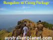 Bangalore to Coorg Package for 1 Night 2 Days by Shubhttc