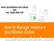 How to add and manage the inventory in Quickbooks?