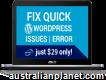 Fix Wordpress Issues At $29 Get Help From Wordpress Expert