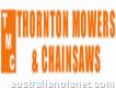 Thornton mowers and chainsaws