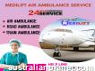 Excellent Service of Medilift Air Ambulance in Guwahati