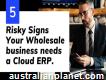 Risky Signs Your Wholesale Business Needs A Cloud Erp Software
