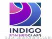 Indigo Stained Glass
