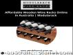 Affordable Wooden Wine Racks Online in Australia Modularack