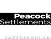 Peacock Settlements: Settlement Agency