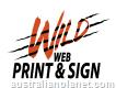 Wild Web Print & Sign