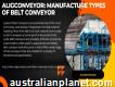 Aligconveyor: Manufacture types of belt conveyor
