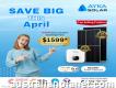 Save Big with 6. 6kw Solar System for Just $1599