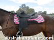 Horse lines Australian stock saddle