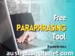 Free Paraphrasing Tool - Best Sentence Rephraser