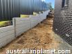 Durable Concrete Sleeper Retaining Wall Systems