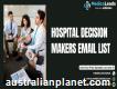Usa Hospital Decision Makers Email List Updated
